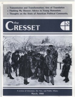 The Cresset (Vol. LI, No. 5)