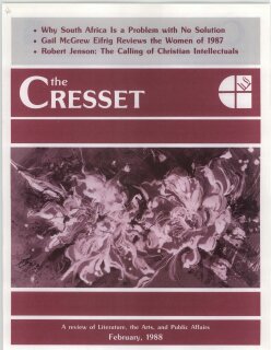 The Cresset (Vol. LI, No. 4)