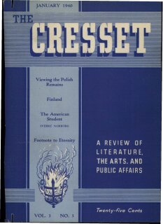The Cresset (Vol. 3, No. 3)