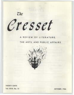 The Cresset (Vol. XXIX, No. 10)