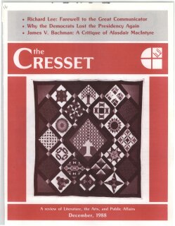 The Cresset (Vol. LII, No. 2)