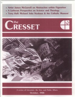 The Cresset (Vol. LI, No. 9)