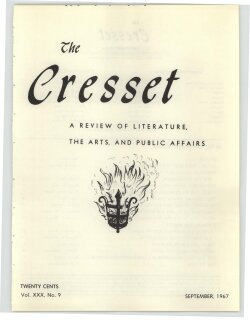 The Cresset (Vol. XXX, No. 9)