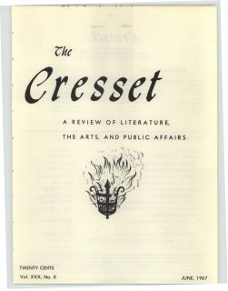The Cresset (Vol. XXX, No. 8)