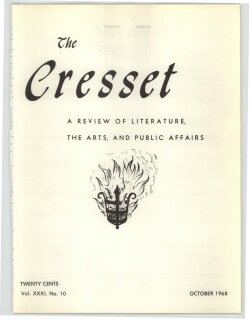 The Cresset (Vol. XXXI, No. 10)