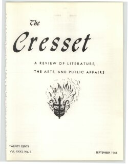 The Cresset (Vol. XXXI, No. 9)