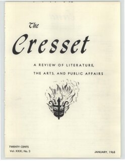 The Cresset (Vol. XXXI, No. 3)