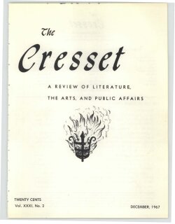 The Cresset (Vol. XXXI, No. 2)
