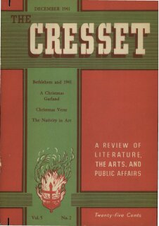 The Cresset (Vol. 5, No. 2)