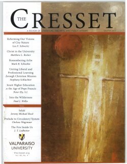 The Cresset (Vol. LXXX, No. 4, Easter)