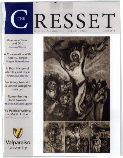The Cresset (Vol. LXXVII, No. 3, Lent)