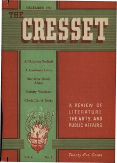 The Cresset (Vol. 6, No. 2)
