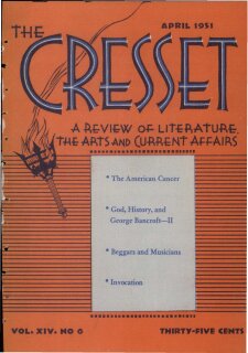 The Cresset (Vol. XIV, No. 6)