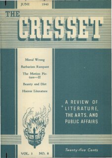 The Cresset (Vol. 3, No. 8)