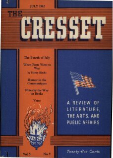 The Cresset (Vol. 5, No. 9)