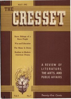 The Cresset (Vol. 5, No. 7)