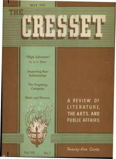 The Cresset (Vol. VII, No. 7)