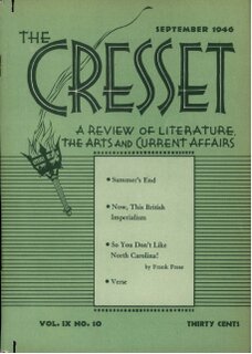 The Cresset (Vol. IX, No. 10)
