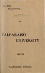Old School Catalog 1908-09, Annual Catalog by Valparaiso University