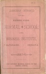 Old School Catalog 1887-88, Annual Catalog by Valparaiso University