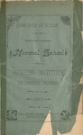 Old School Catalog 1886-87, Annual Catalog