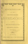 Old School Catalog 1885-86, Annual Catalog