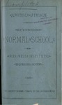 Old School Catalog 1883-84, Annual Catalog