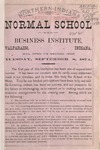 Old School Catalog 1874-75, Announcement by Valparaiso University