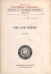 Old School Catalog 1917-18, The Law School by Valparaiso University