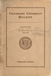 Undergraduate Catalog, 1927-1928 by Valparaiso University