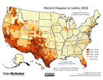 01.05 Percent Hispanic or Latino, 2010 by Jon T. Kilpinen