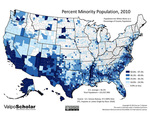 01.07 Percent Minority Population, 2010 by Jon T. Kilpinen