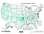 02.03 Percent Cherokee, 2012 by Jon T. Kilpinen