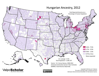 hungarian ancestry valpo usmaps scholar edu