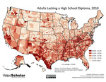 12.01 Adults Lacking a High School Diploma, 2010 by Jon T. Kilpinen