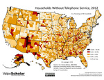 12.16 Households Without Telephone Service, 2012 by Jon T. Kilpinen